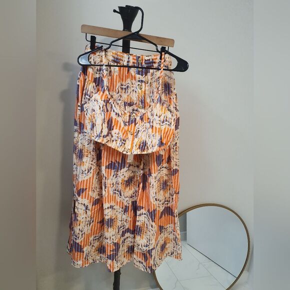 Anthropologie Dresses & Skirts - Anthropologie Two-Piece LARGE Maxi Skirt Set new NWT